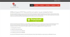 Desktop Screenshot of corruptpstfile.org